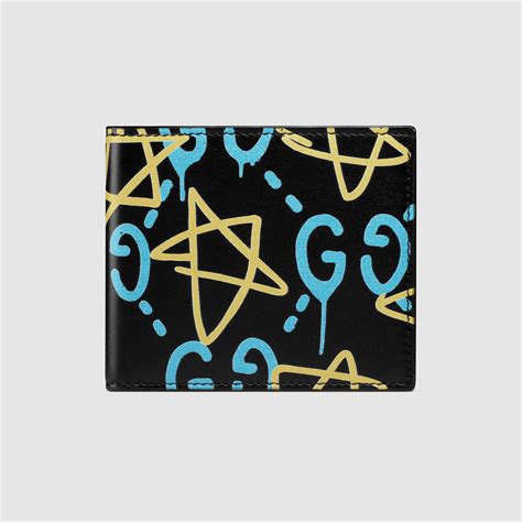 gucci ghost mens wallet|Gucci card holder.